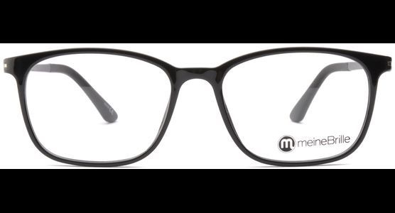 meineBrille 04-69120-01, Schwarz front - Ansicht 3