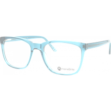 meineBrille Brille Herren meineBrille 04-40180-02, Blau Transparent glänzend