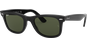 Ray-Ban RB2140 Original Wayfarer Classic Glänzend Schwarz / Grün 901 50-22