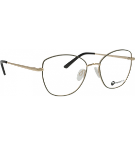 meineBrille 04-40110-02, Sandgrau/Gold glänzend - Ansicht 3