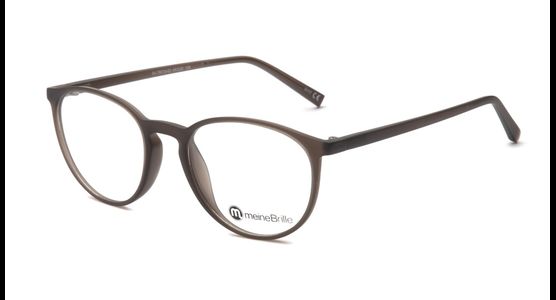 meineBrille 04-79010-02, Erdbraun Matt links - Ansicht 2