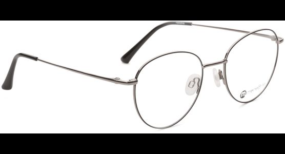 meineBrille 04-96090-01, Schwarz/Gun Glänzend rechts - Ansicht 6