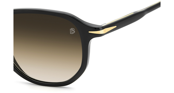 David Beckham DB 1140/S 50 Schwarz - Ansicht 4