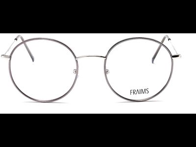 FRAIMS Brille Unisex FRAIMS 03-97220-02 Bonnie, Grau Matt/Silber Ansicht 2