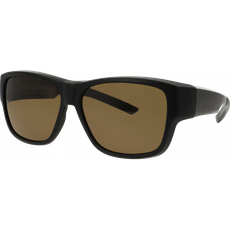 SunRay Sonnenbrille Unisex SunRay 06-00310-01 Überbrille, Schwarz/Carbon, Braun matt