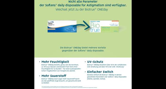 SofLens daily disposable TORIC 30er - Ansicht 5