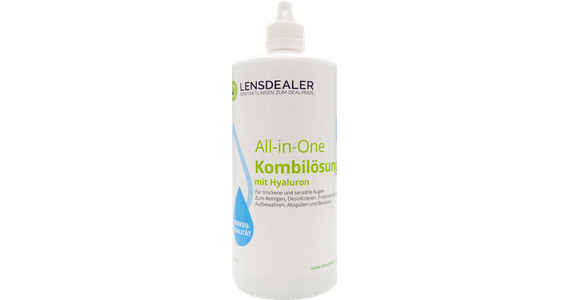  Lensdealer All-in-One Kombilösung Einzelflasche Ansicht 1