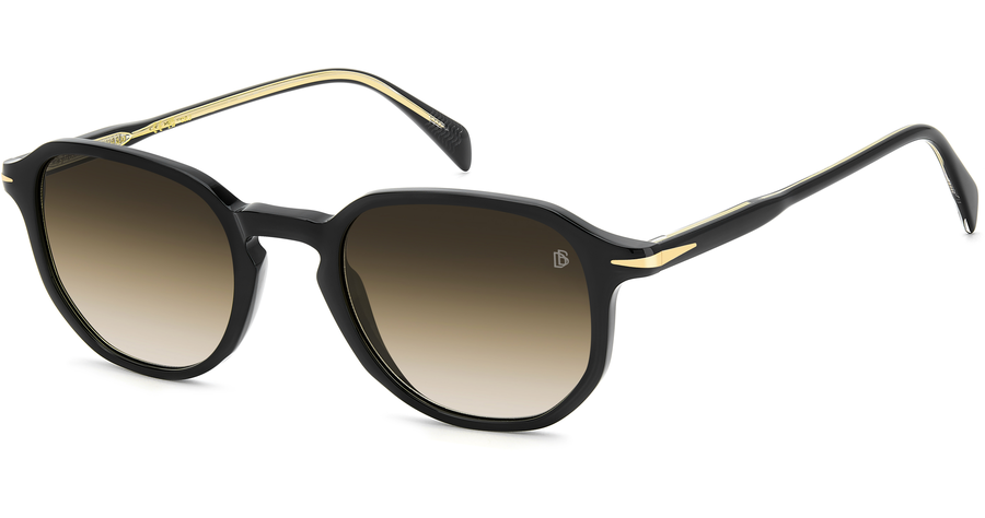  David Beckham DB 1140/S 50 Schwarz Ansicht 1
