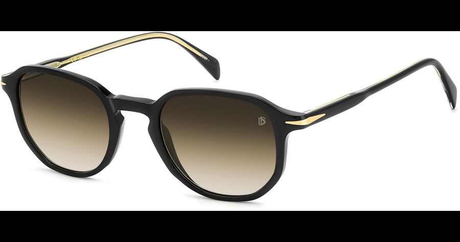  David Beckham DB 1140/S 50 Schwarz Ansicht 1