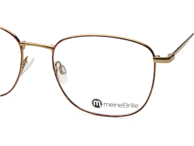 meineBrille 04-12060-02, Gold/ Havanna matt Nah - Ansicht 5