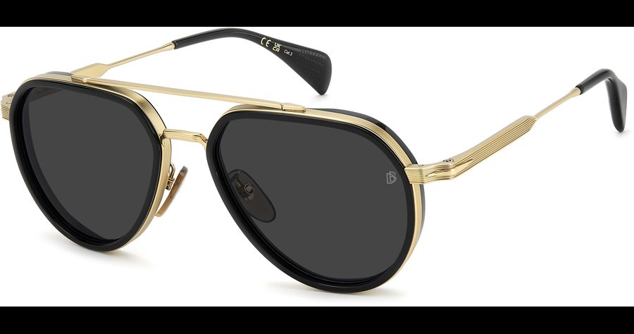 David Beckham DB 1226/G/S 57 GOLD BLACK Ansicht 1