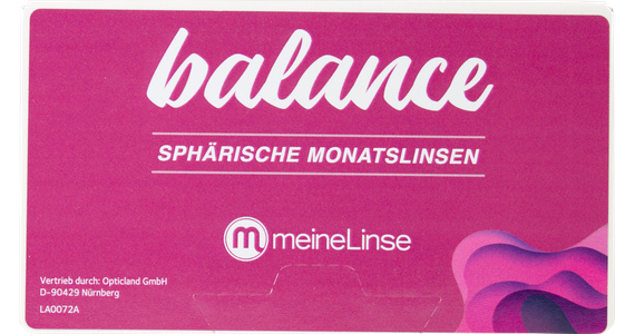 meineLinse balance sphärische Monatslinsen 6er - Ansicht 2