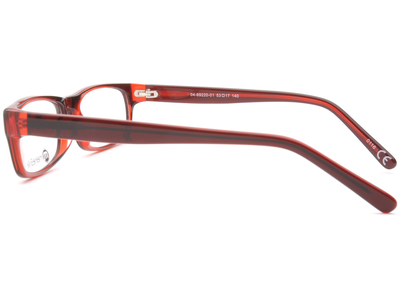 meineBrille 04-69220-01, Braun/Rot seite - Ansicht 4