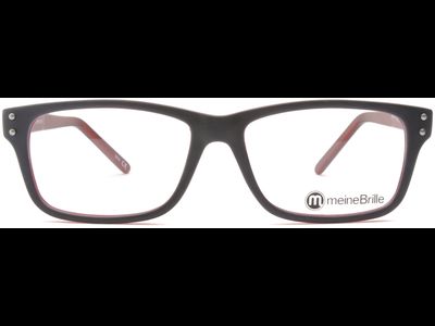meineBrille 04-69130-01, Marine Blau/Rot Matt front