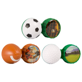 3D-Linsenbehälter Fussball