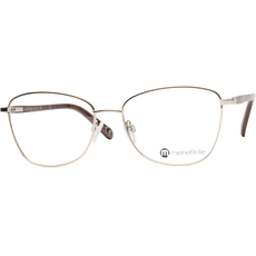 meineBrille 04-06030-02, Gold/Nougat Front