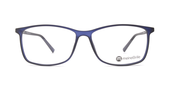 meineBrille 04-69020-01, Blau Matt front - Ansicht 2