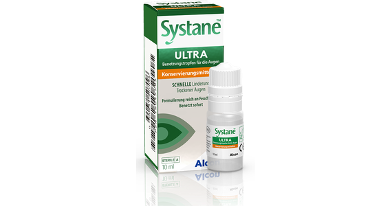  Systane Ultra MDPF Benetzungstropfen Einzelflasche Ansicht 1
