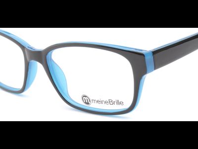meineBrille 04-69170-02, Schwarz/Blau nah