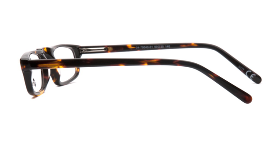 meineBrille 04-79040-01, Dunkel Havanna seite - Ansicht 5