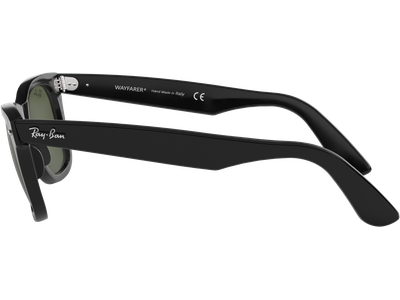 Ray-Ban Sonnenbrille Unisex Ray-Ban RB2140 Original Wayfarer Classic Glänzend Schwarz / Grün 901 50-22 Ansicht 3