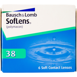 Monatslinsen Sphärisch SofLens 38 6er