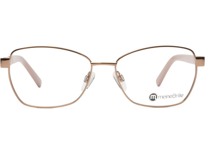 meineBrille 04-06020-02, Kupfergold/Altrosa Front - Ansicht 2