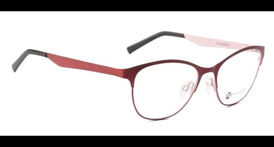 meineBrille 04-87010-02, Rot/Rosa Matt rechts - Ansicht 4