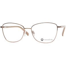 meineBrille 04-06030-03, Kupfergold/Perlgrau Front