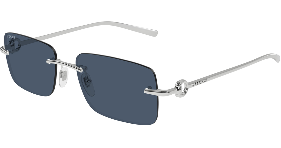 Gucci Sonnenbrille Herren Gucci GG1703S 55 Silber Ansicht 1