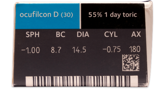 Biomedics 1 day  Extra Toric 30er - Ansicht 4