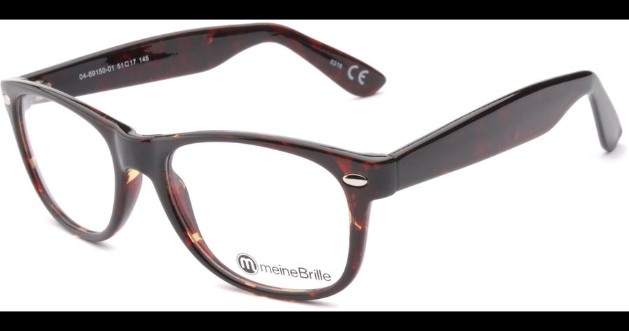 meineBrille 04-69150-01, Dunkel Havanna links