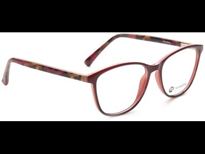 meineBrille Brille Damen meineBrille 04-96050-01, Weinrot/Rot Havanna Ansicht 5