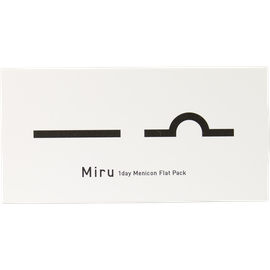 Tageslinsen Sphärisch Miru 1day Flat Pack 30er