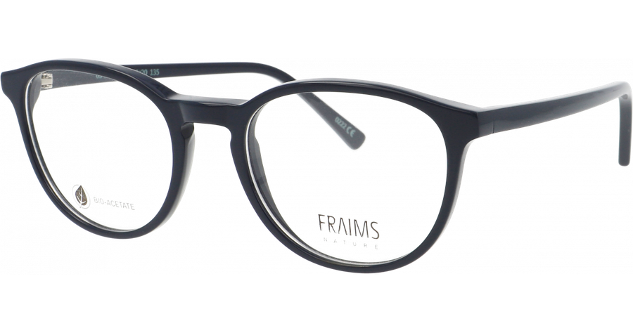 FRAIMS Brille Unisex FRAIMS NATURE 03-23030-01 Viola, Marineblau glänzend Ansicht 1