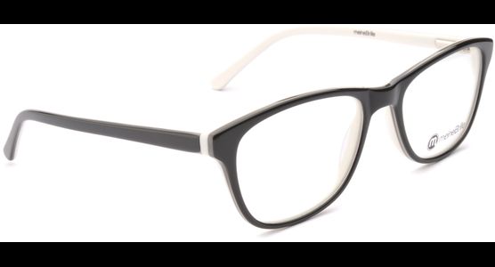 meineBrille 04-69040-02, Schwarz/Creme rechts - Ansicht 6