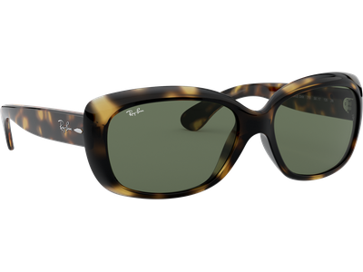 Ray-Ban RB4101 Jackie Ohh Glänzend Hellhavanna / Grün 710 58 - Ansicht 5