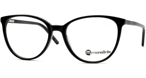 meineBrille 04-06000-01, Schwarz links - Ansicht 2