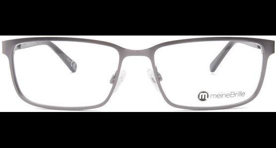 meineBrille 04-69080-02, Dunkel Gun/Schwarz front - Ansicht 3