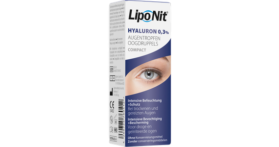 LipoNit Compact Augentropfen 0,3% Hyaluron Einzelflasche - Ansicht 5