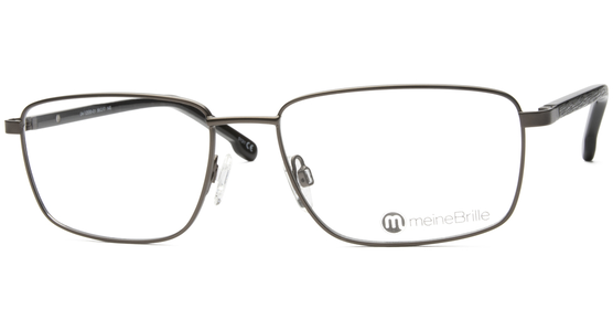 meineBrille 04-12050-02, Schwarz Schräg links - Ansicht 2