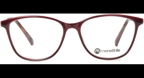 meineBrille 04-96050-01, Weinrot/Rot Havanna - Ansicht 3