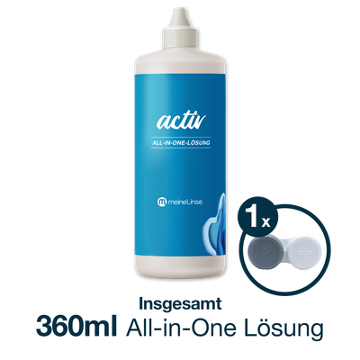  meineLinse activ All-in-One-Lösung Einzelflasche Ansicht 3