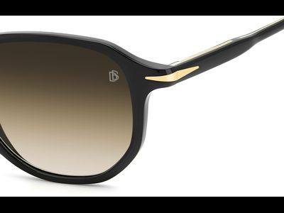  David Beckham DB 1140/S 50 Schwarz Ansicht 3