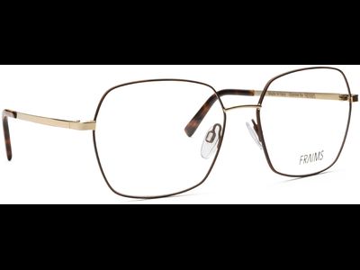 FRAIMS Brille Damen FRAIMS 03-15000-01 Dionne, Havanna/Gold Ansicht 4