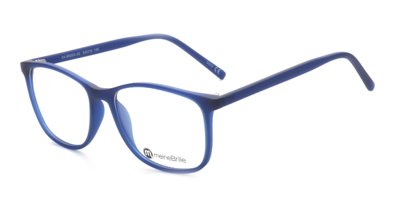 meineBrille 04-96000-02, Dunkel Blau Matt - Ansicht 2