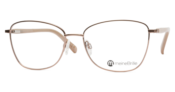 meineBrille 04-06030-03, Kupfergold/Perlgrau Links - Ansicht 3