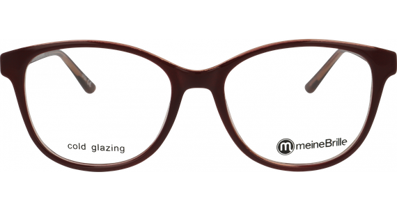meineBrille 04-30090-01, Brombeer/Transparent - Ansicht 3