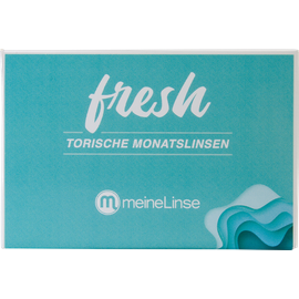 Monatslinsen Torisch meineLinse fresh torische Monatslinsen 3er