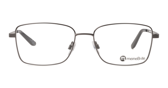 meineBrille 04-96080-01, Dunkel Gun Matt front - Ansicht 2